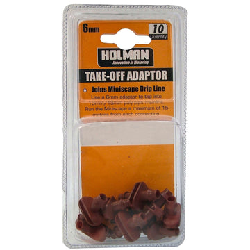 6mm Take-off Adaptor (10pk)