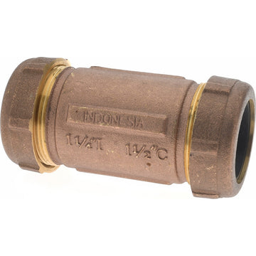 Copper Compression Coupling 20 x 1/2"
