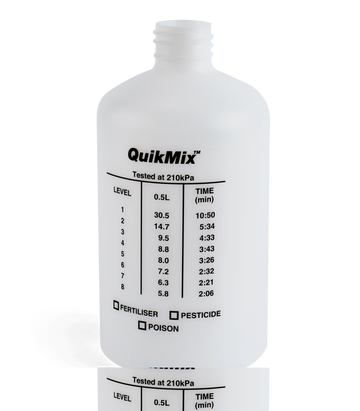 450ml Quikmix White Replacement Bottle