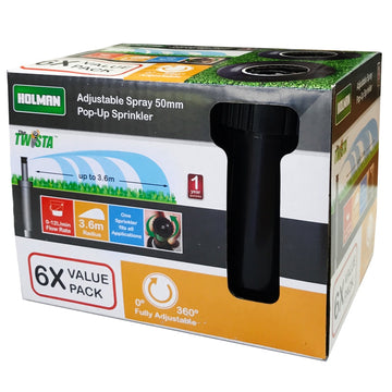 50mm Adjustable Pop Up Sprinkler (The Twista™)