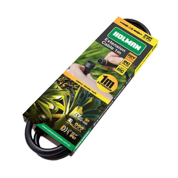 Garden Light Cable 1m 2 Pin - White