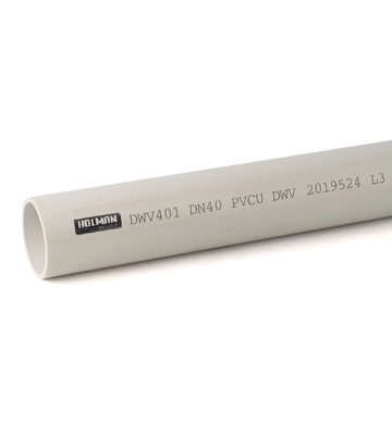 Holman DWV Pipe 40mm 1m