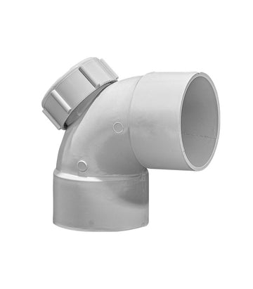 DWV PVC Bend F&F IO 65mm 88Deg