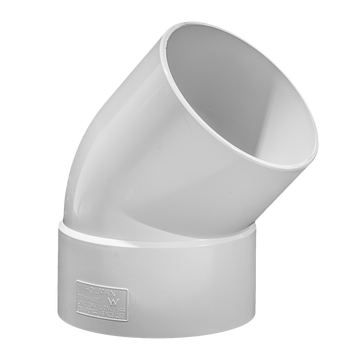 DWV Bend M&F Plain 300mm 15Deg