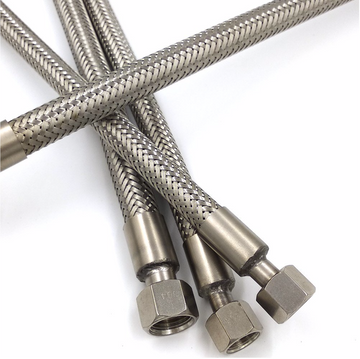 Flex SS Braided Hose Connector 3/8 x 1/2 600mm