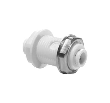 Bulkhead Cnctr, 1/2 T x 1/2 T