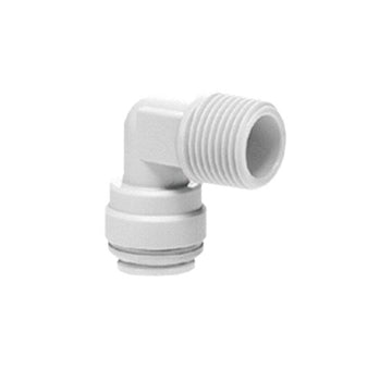 Elbow adaptor, 3/8 T x 1/4 M