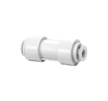 Straight connector, 3/8 tube