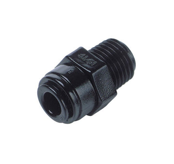 Straight Adaptor, 12mm tube x 3/8"BSPT(PT)