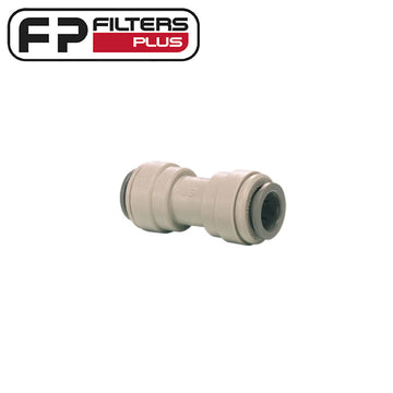 Straight connector, 5/16 tube