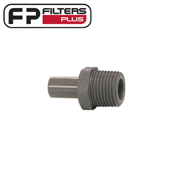 Stem adaptor, 1/2 stem x 1/2 Male