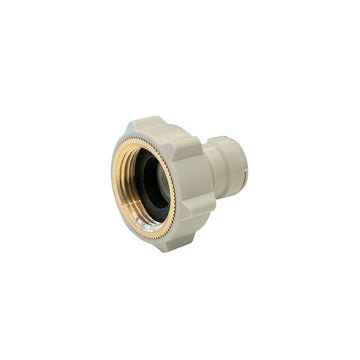Tap adaptor, 3/8 tube x 3/4 BSPF