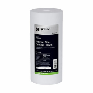Melt Blown Standard Dia 2.5" Cartridge, 20", 1um