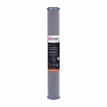 Moulded Carbon Standard Dia 2.5" Cartridge, 20", 5um
