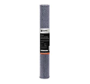 Multi Purpose Carbon Standard Dia 2.5" Cartridge, 20", 10um