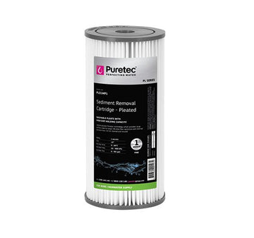 Pleated Cartridge Large dia 4.5", 10 inch, 1um
