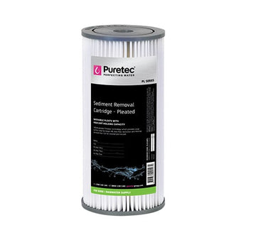 Pleated Cartridge Large dia 4.5", 10 inch, 10um