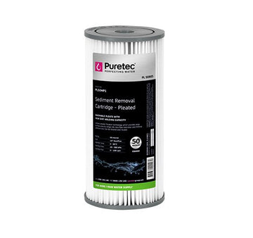 Pleated Cartridge Large dia 4.5", 10 inch, 50um