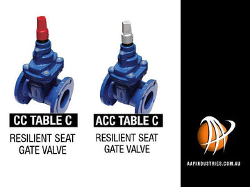 Professional Series: AAP 375mm CC Gate Valve Socket Ends