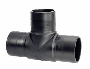 Plasson 630mm 90° Seamless Long Spigot Elbow PE100 SDR17