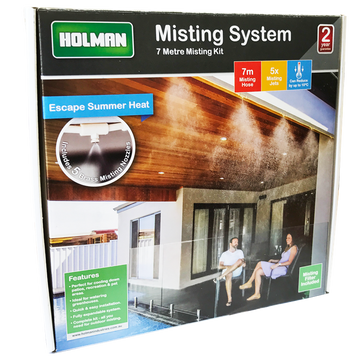 7m Charcoal Misting Kit