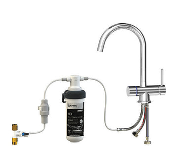 Quick-twist Ultra Z filter with Tripla™ T4 LED mixer tap