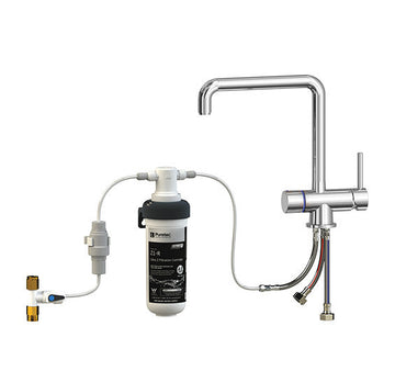 Quick-twist Ultra Z filter with Tripla™ T5 LED mixer tap