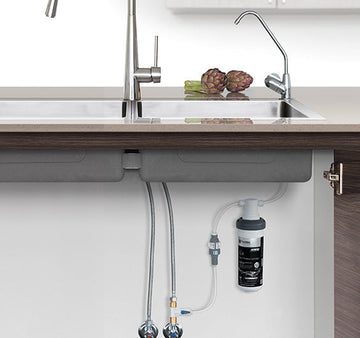 Quick-Twist Filter System with long reach faucet 5.5 lpm
