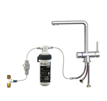 Quick-twist Ultra Z filter with Tripla™ T6 LED mixer tap