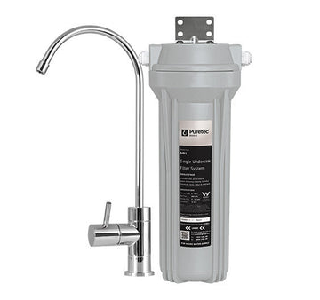 Single Undersink System, complete inc PLV, OT235 faucet, EC951