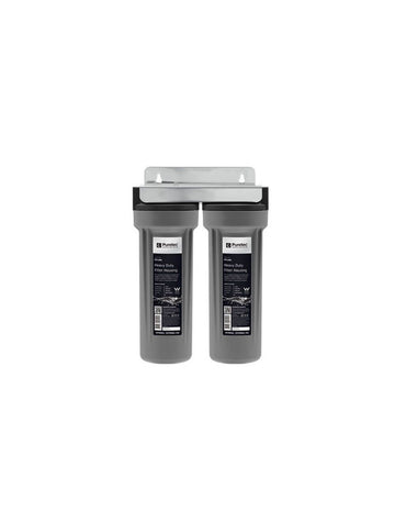 Twin System - 1/4 tube quick connectors, no filters