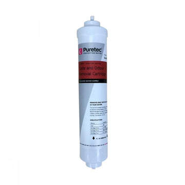 Inline Carbon Cartridge, 10 inch, 1/4 QC tube