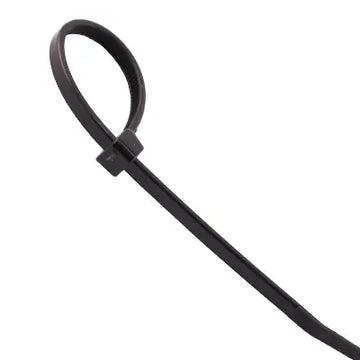 Cable Tie 300mmx4.8mm Black-pkt100